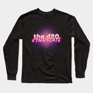 The d20 Syndicate Retro Logo Long Sleeve T-Shirt